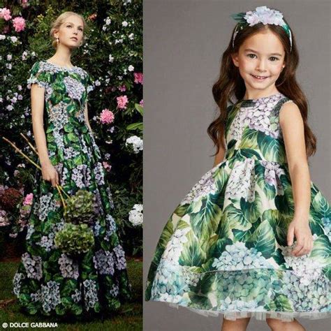 dolce gabbana girl dress gortensia|Dolce & Gabbana Kids Sleeveless Ortensia floral.